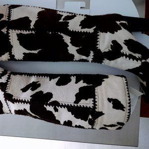 Dolce & Gabbana calf hair boots